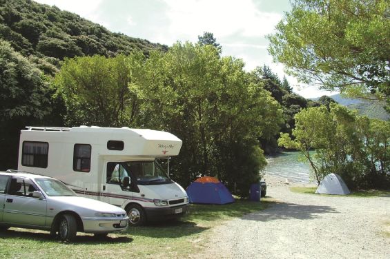Cowshed Bay bag transfer