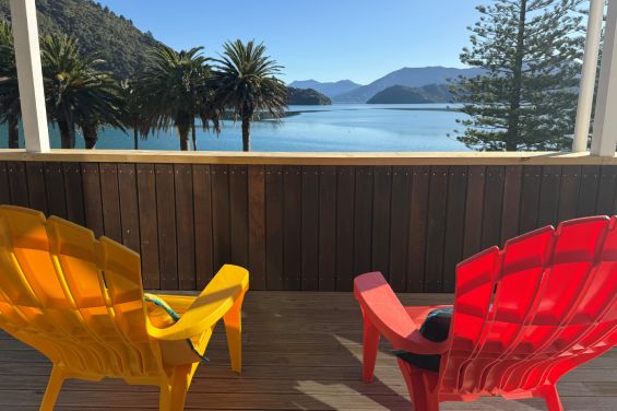 Crow's Nest - deck view